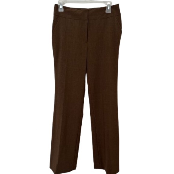 Etcetera Pants - New Etcetera Woman’s Brown Wool Classic Pants Stretch, Sz 4